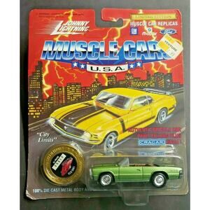 1994 Johnny Lightning 1/64 Muscle Cars USA 1965 GTO Series 10 Green 01595 HW20